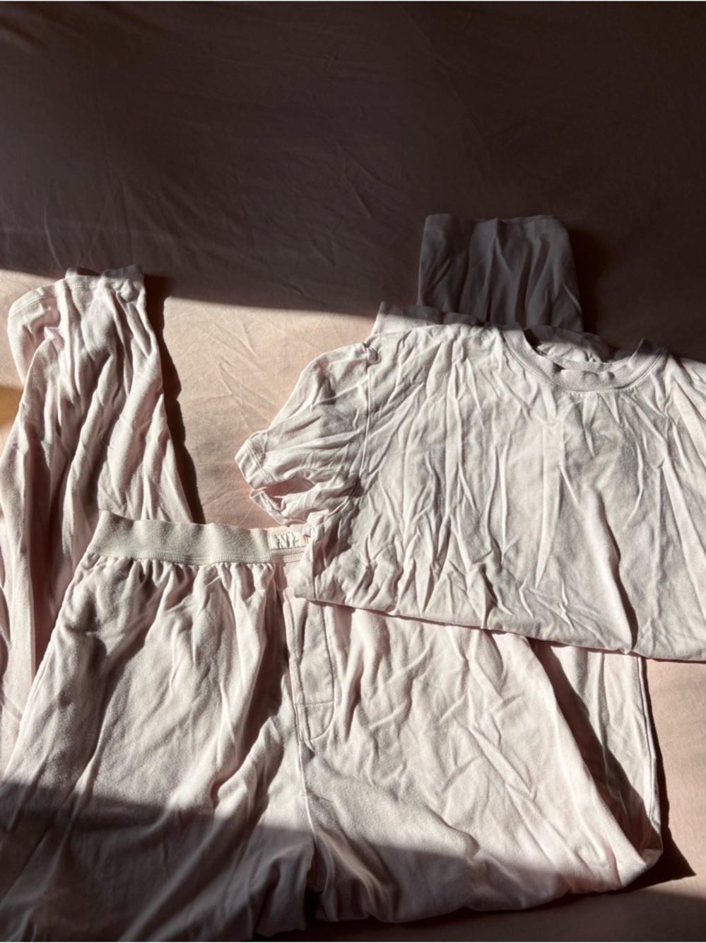 Skims Boyfriend PJ set